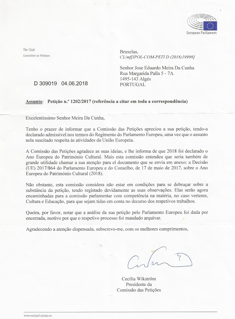 PE - respostaà petição